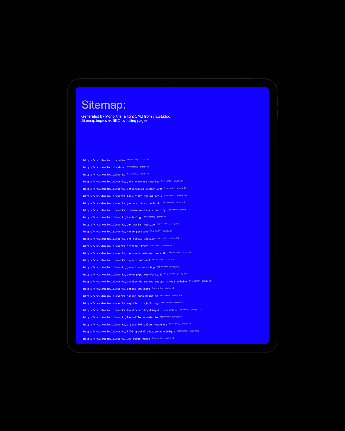Image for Monolithe